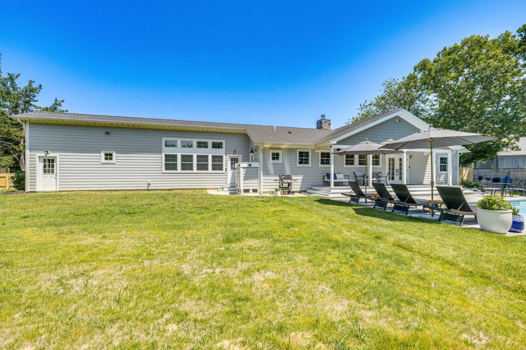 Distinctive Hamptons Home With Pool Near Bay, Ocean 汉普顿贝斯 外观 照片